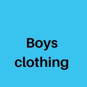 Boys clothing!